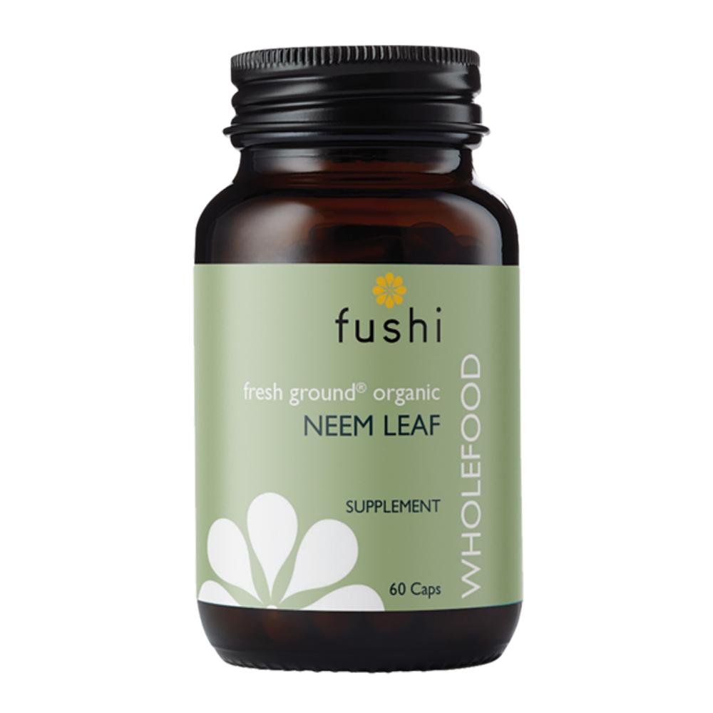 Fushi Neem Leaf Capsules, Organic, 60 Veg Caps Garage Whole Foods