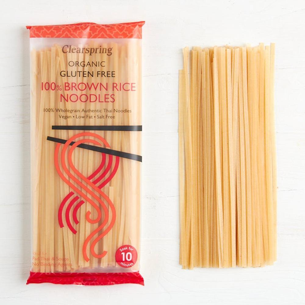 Clearspring Organic Gluten Free 100 Brown Rice Noodle 200g Garage