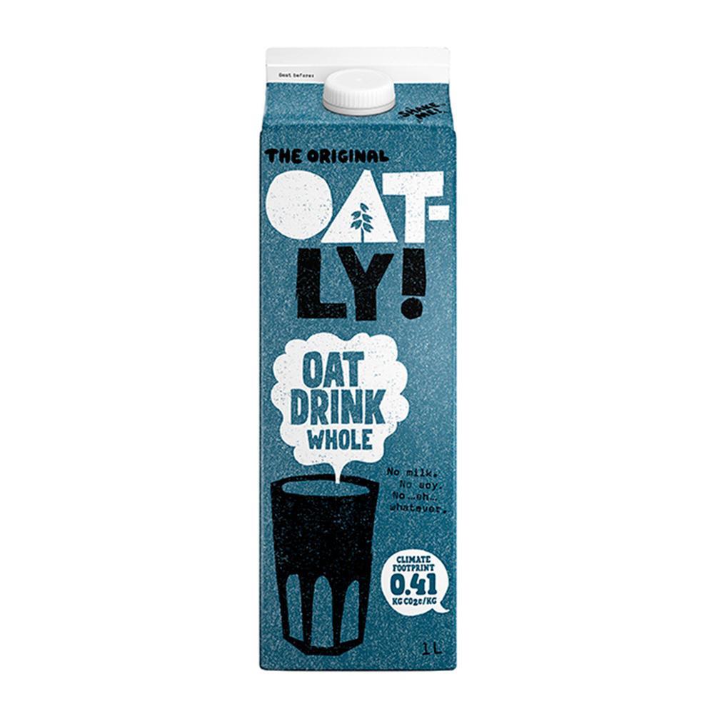 Oatly Oat Drink Whole Chilled 1 Litre Garage Whole Foods