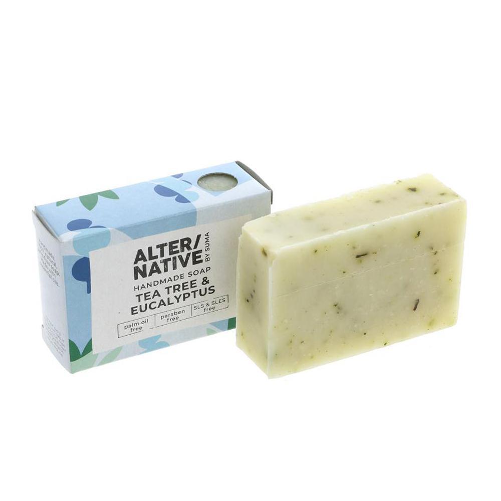 Alter/native By Suma Handmade Soap Tea Tree &Eucalyptus95g Garage